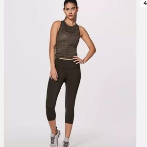 Lululemon Fast & Free Crop II *Nulux 19"